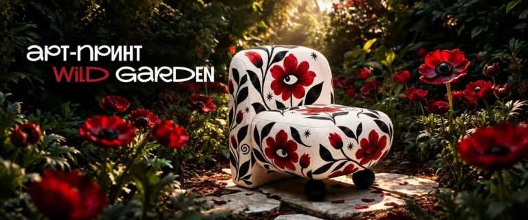 Містичний акцент Wild Garden — бордова квітка з оком